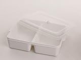 Microwise Ts74L Divided Dish W/Lid  from Microwise