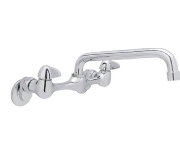 Huntington Chrome Wall Mount Kitchen Faucet