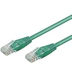 BIGtec 1m CAT.5e Ethernet LAN Patchkabel Gigabit Netzwerkkabel Patch Kabel grün (RJ45, Cat 5e, Twisted Pair UTP, 1000 Mbit/s) 2 x RJ45 Stecker ideal für Switch , DSL Verbindungen , Patchfelder , Patchpanel , Router , Modem , Access Point und andere Geräte mit RJ45 Anschluß ,CAT Kabel KAT Kabel CAT5e