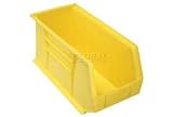 Akro Bins Stacking Bin 8-1/4 X 18 X 9 Yellow. Package of 6