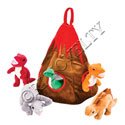 Volanco Dinosaur T Rex Plush Animal Play Set Stuffed
