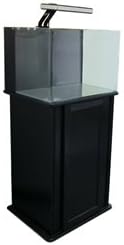 JBJ 30 Gallon Rimless Nano Cube Aquarium w/ 36" Stand &amp; 108W Pacifica LED Light
