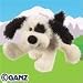 Webkinz Lil' Kinz Black and White Cheeky Dog