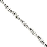 Sterling Silver 8.5 Gothic Bracelet 8.5"