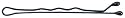 Lady Jayne Hair Accessories 24 Bobby Pins 4.5cm Black