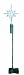 GKI Bethlehem Lighting Reflections Novelty Christmas Tree Topper with Pulsing LED and Mounting Arm, Bethlehem Star