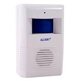 Allight� Wireless Entry Alert, Door Chime for Shop/Store Entrance (Visitor Alarm), White, 16 Melodies