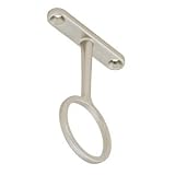 Closet Rod Center Support - Matte Nickel