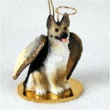 German Shepherd, Black/Tan Tiny Ones Dog Angels (2 in)