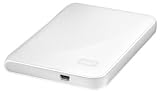 Western Digital WDBAAA5000AWT My Passport Essential 500GB externe Festplatte (6,4 cm (2,5 Zoll), 5400rpm, 8MB Cache, USB 2.0) wei
