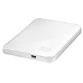 Western Digital WDBAAA5000AWT My Passport Essential 500GB externe Festplatte (6,4 cm (2,5 Zoll), 5400rpm, 8MB Cache, USB 2.0) wei