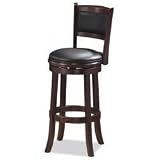 Review Stacks and Stacks  / Augusta Counter Stool (Cappuccino) (37.5