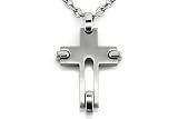 Edward Mirell Titanium Cross Pendant [N097A]