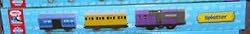 Thomas & Friends Trackmaster Railway System: "Splatter" & 2 Cars
