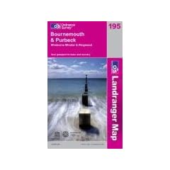Bournemouth and Purbeck, Wimborne Minster and Ringwood (OS Landranger Map)