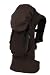 New Generation ERGO Baby Carrier - Organic Dark Chocolate carrier - Kona coffee lining