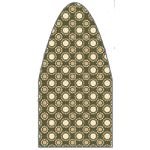 Ironing Board Cover & Pad One-Piece Heavy (49x18) Retro - Polder #IBC-9549-462