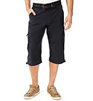 Cotton Rich 3/4 Trekking Shorts with Belt
