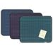 3M 558LF4 3M Post-it Self-Stick Framed Bulletin Board, 36 x 22, Blue, Black Frame