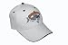Rodeo Beach Saltwater Cowboy Up on Shark White Baseball Cap