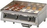 36 in UltraMax Griddle, 90K BTU, Steel Griddle Plate, Throttling Therm Control