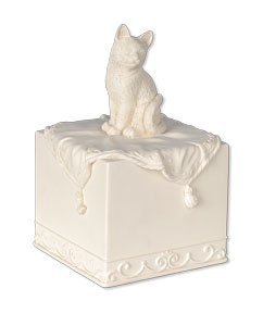Faithful Friend Cat Cremation Urn