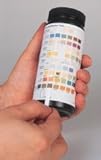 Urine Test Strips 2gp 100/bottle, Exp: 14 mon min