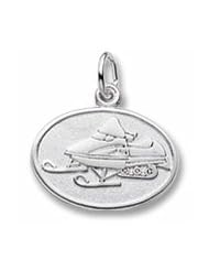 Snowmobile Charm