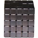 Magnicube Magnet Cubes Black Edition 125 Piece Magnetic Puzzle (Tin Gift Set) ~ Magnicube