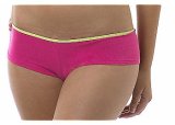 Outlooks Solid Hipster Panties with trim detail