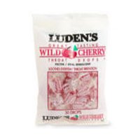 Drops Bag Wild Cherry, 30 Drops, 12 pack