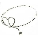 Fashion Jewellery Armlet in Sterling Silver in Indian Style