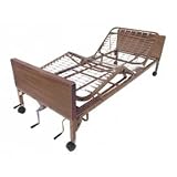 Drive Medical 15003BV PKG 1 T Manual Bed Package with Half Rail