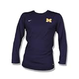 Michigan Wolverines Nike Youth Long Sleeve Pro T-shirts