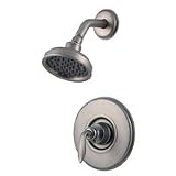  : Avalon Shower in Rustic Pewter Finish