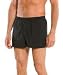 Casual Shorts - Speedo Men's Fashion Polyester Taslan Solid Surf Runner Volley 14" Outseam Watershort Swimsuit, Black, X-Large