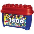 MEGA BLOKS 1400 PIECE TUB WITH FREE BOX OF 500 PIECES!!
