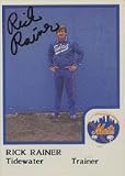 Rick Rainer, Tidewater Tides - Mets Affiliate Autographed Card