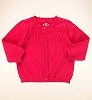 Autograph Pure Cotton Smocked Knitted Cardigan