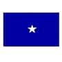 Air Force Brigadier General flag with Pole Hem