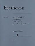 Ludwig Van Beethoven: Spring Sonata In F Op.24 (Henle Urtexxt Edition)