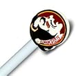 NCAA FSU Florida State Seminoles - Drapery / Curtain Finials Rod Set