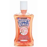 Listerine Smart Rinse Anticavity Fluoride Rinse Berry Shield 250 ml (Pack of 12)