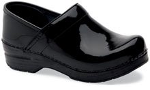 Women's Dansko Clogs - Professional - Black Patent