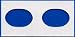 100 2x2 Cardboard Coin Holders ELONGATED CENTS