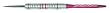 Darters Darts Dartset Zeno 22gr, steel, Kordel skin, mehrfach rot geringt, Barrel = Tungsten 80% / Schaft = Aluminium / Flight= Pentathlon, 02907