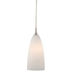 Milano - Mini Pendant Lighting Fixture or Track Lighting Pendant Fixture - Brushed Nickel... by Vaxcel Lighting