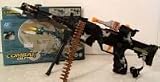 battery operated toy maching combat army soldier gun