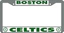 BOSTON CELTICS NBA Chrome Car Automobile LICENSE PLATE FRAME New Gift