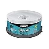 Sony DPW120 - 25 x DVD+RW - 4.7 GB 4x - spindle - storage media